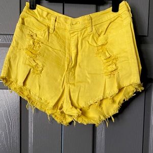Yellow Shorts